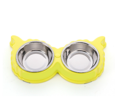 Cuencos Dobles de Acero Inoxidable para Perros y Gatos | Comida y Agua