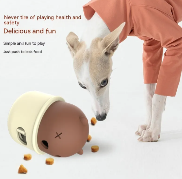 Bola Interactiva Portapremios para Perros – Juguete Dispensador de Comida