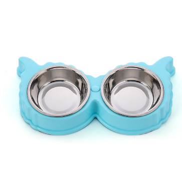 Cuencos Dobles de Acero Inoxidable para Perros y Gatos | Comida y Agua